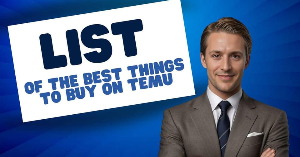 Temu's Top-Selling Products Worth Checking Out - 15 Best Things to Buy